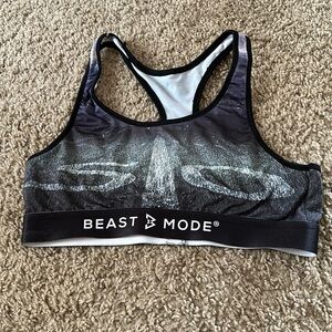 Beast Mode by Marshawn Lynch Sports Bra Medium